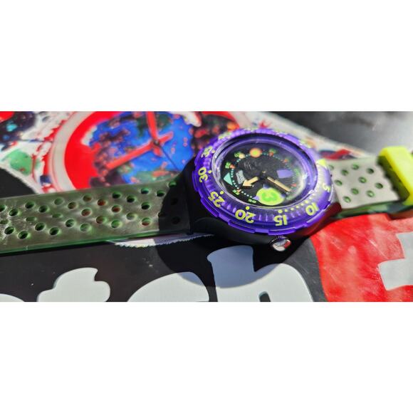 Swatch watch CAPTAIN NEMO 1992 Scuba New old stock - Picture 5 of 9